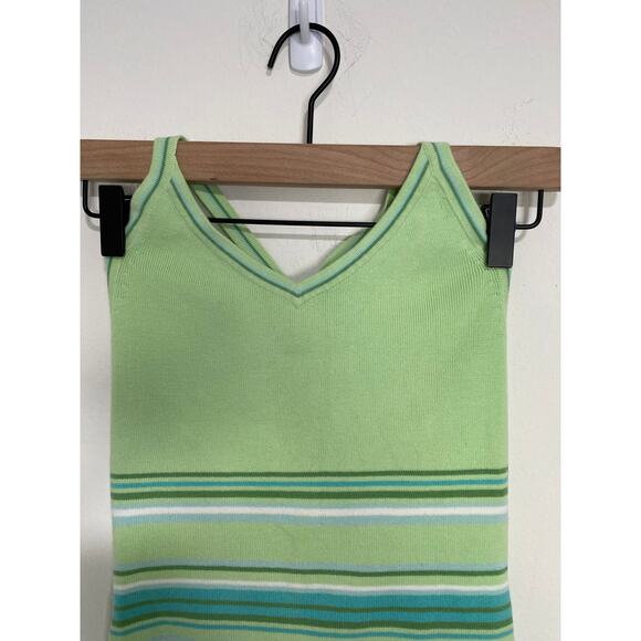 Loft Top Womens Small Retro 90's Y2K Halter Feminine Minimalist Stretchy Gorp - Picture 2 of 6